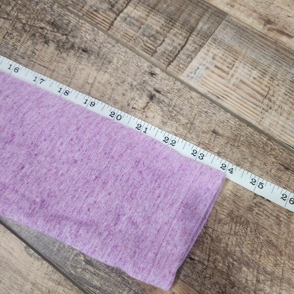 T by Talbots Womens Cowl Neck Purple Active Sweater Size Medium - Picture 10 of 14